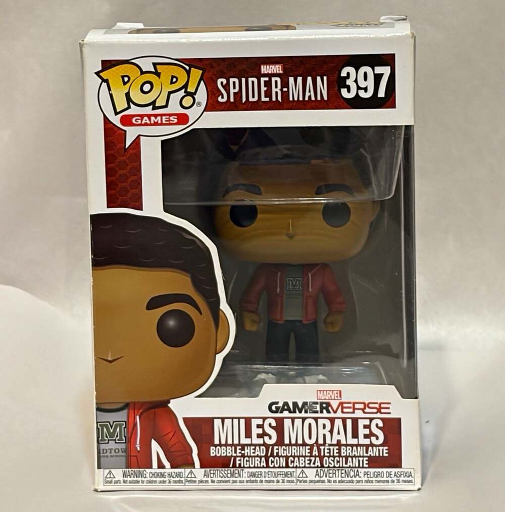 Funko Pop! Games Marvel Spider-Man Gamerverse Miles Morales #397